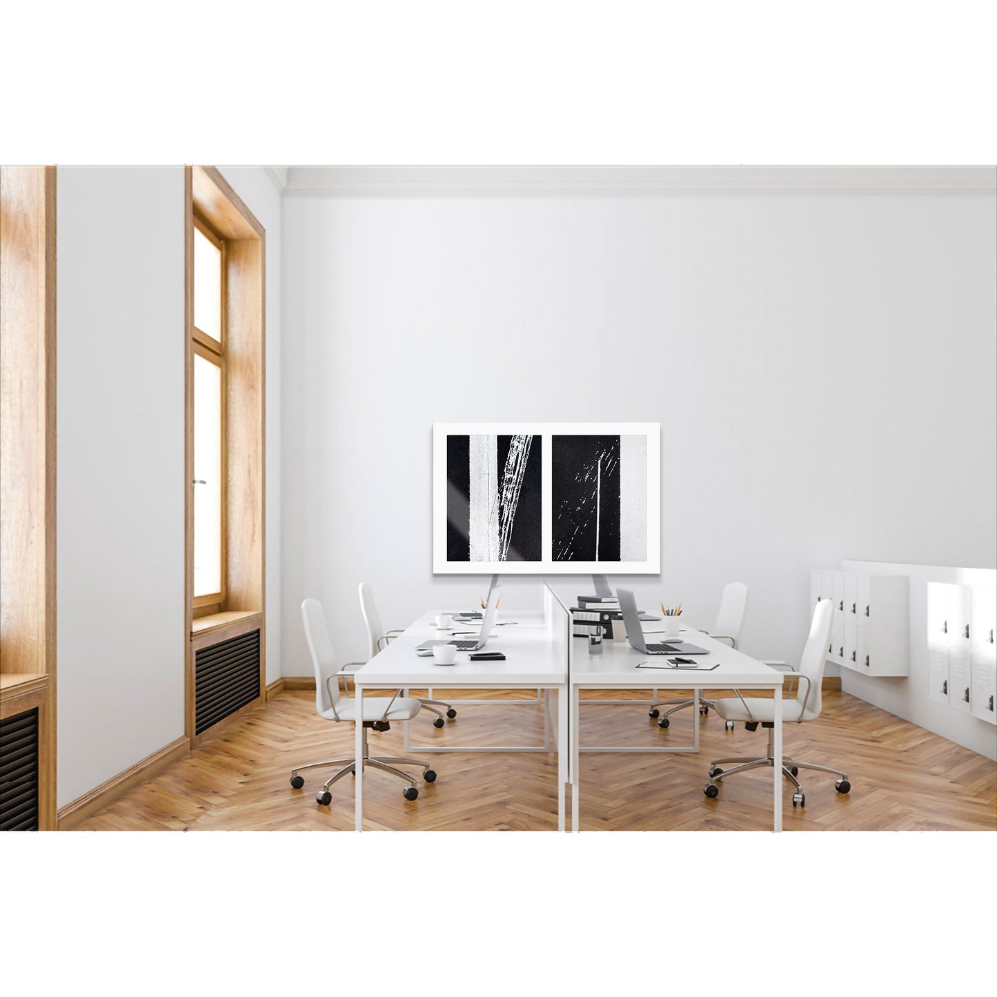 Street Lines #04(t): Uncontrolled White