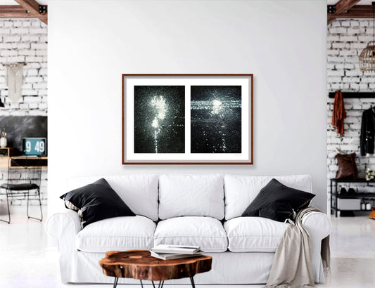 Abstraction of spills found on the ground (celetial)