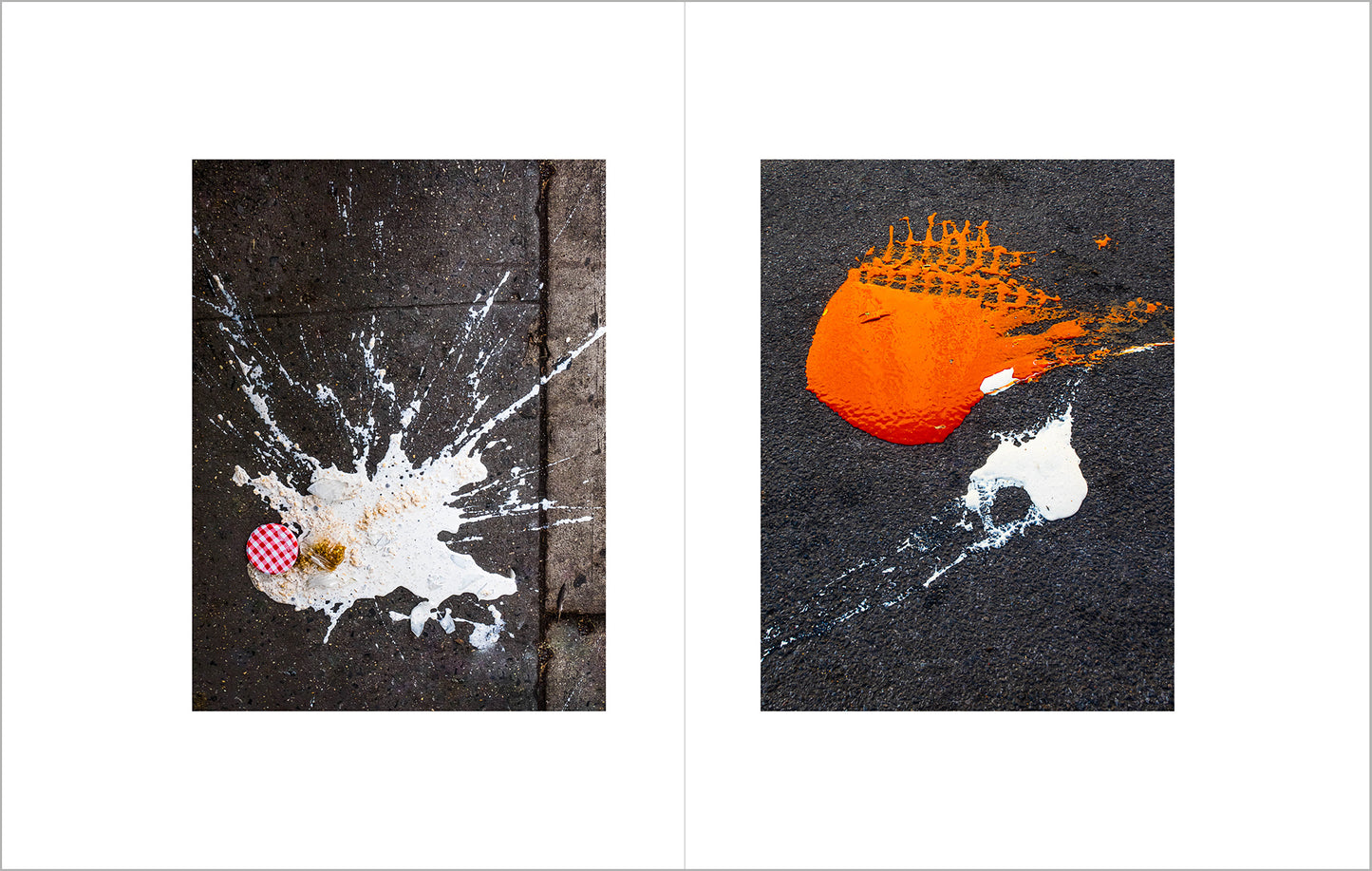 Book of abstractions of spills found on the ground