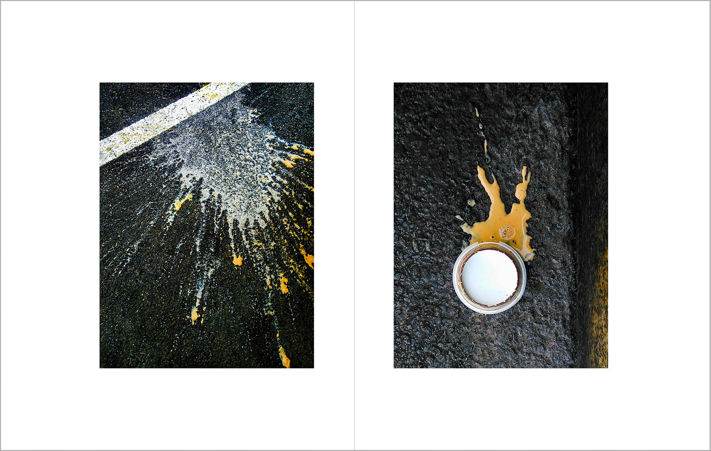 Book of abstractions of spills found on the ground