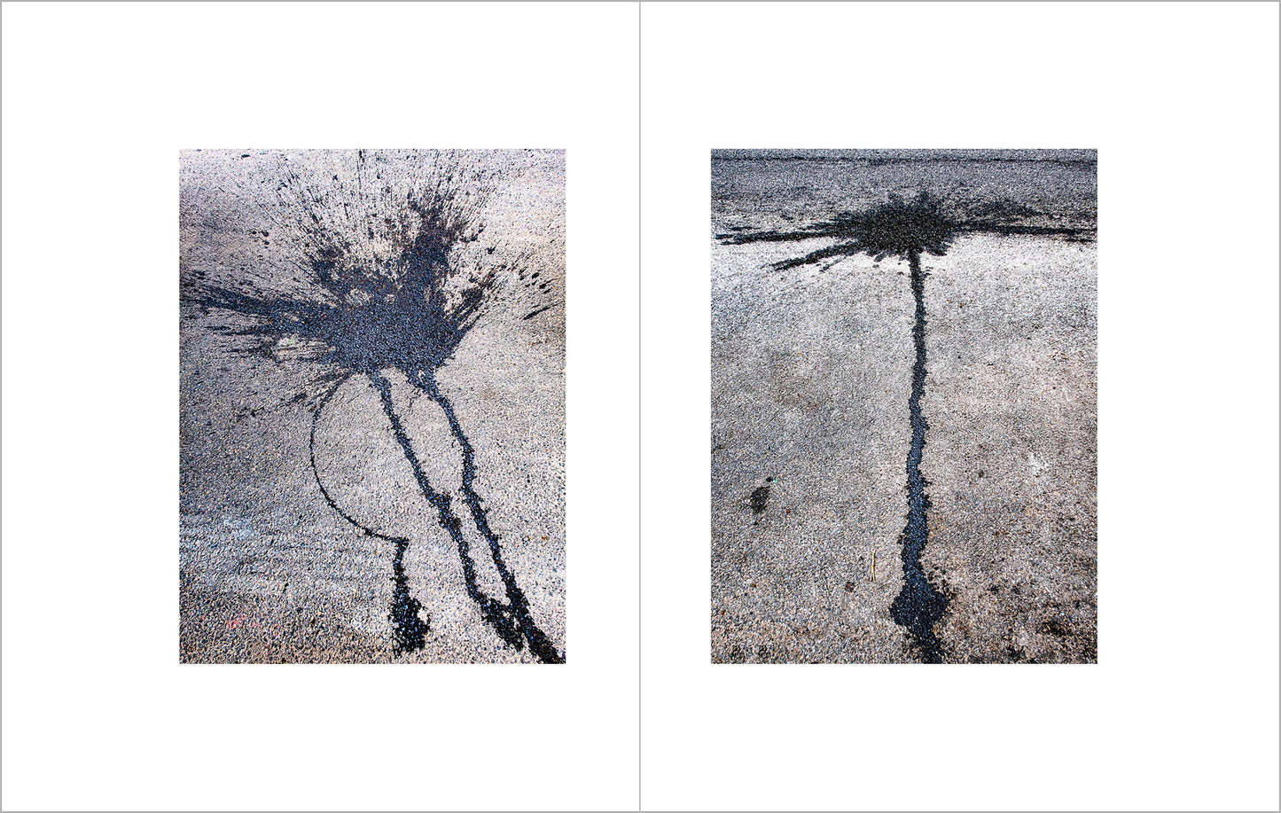 Book of abstractions of spills found on the ground