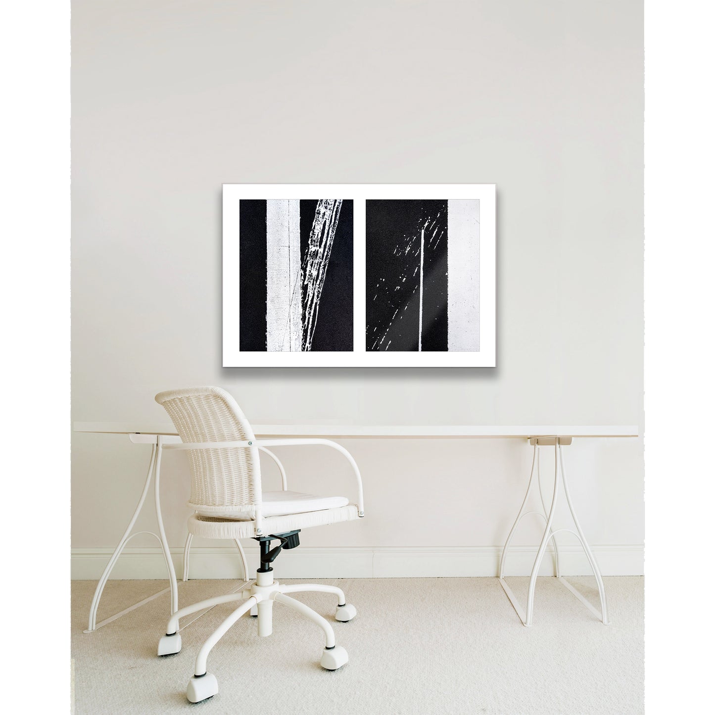 Street Lines #04: Uncontrolled White