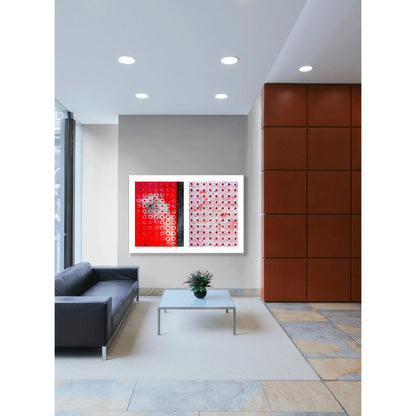 Seeing Red #07(t): Red Dots Abstract