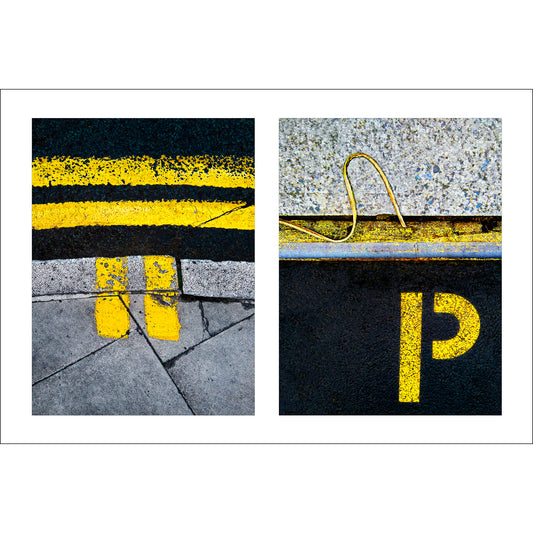 Street Lines #01: Yellow Markings and 'P'